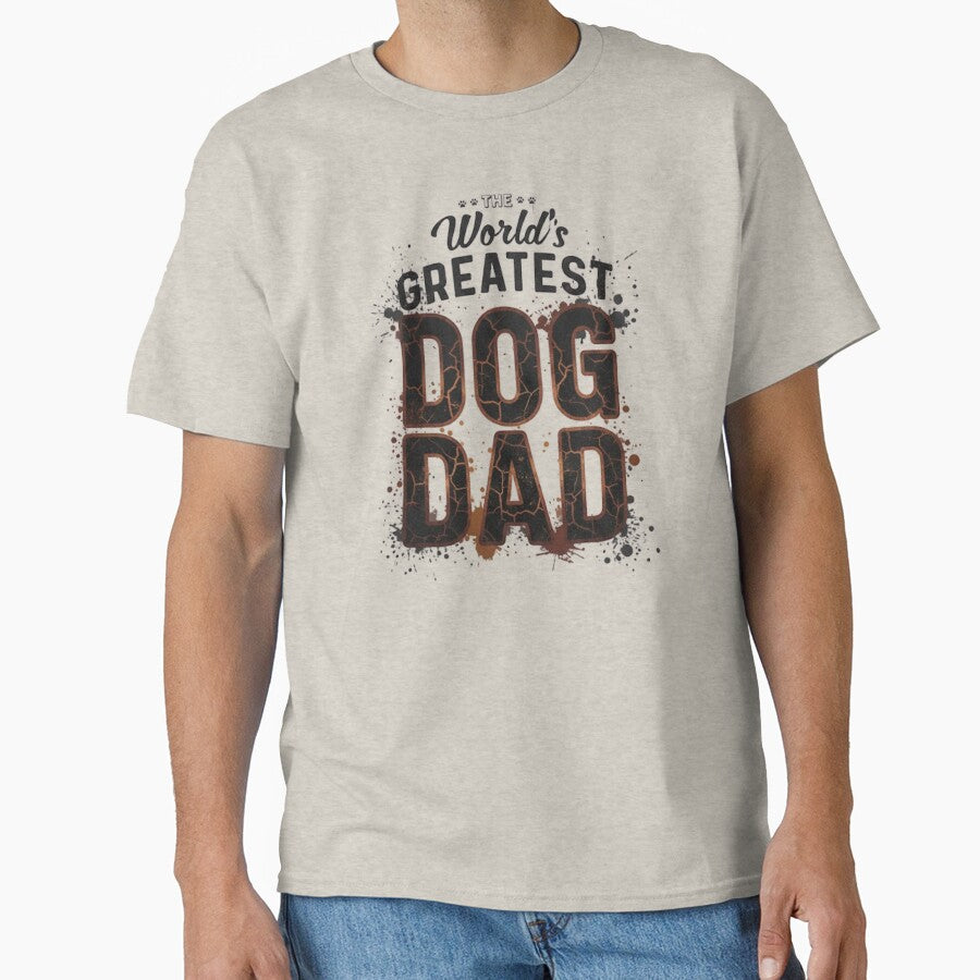The World’s Greatest Dog Dad – Dog Lover Design by Designbox5 T-Shirts, Hoodie, Sweatshirt | BlankRebels.com (Image 1)