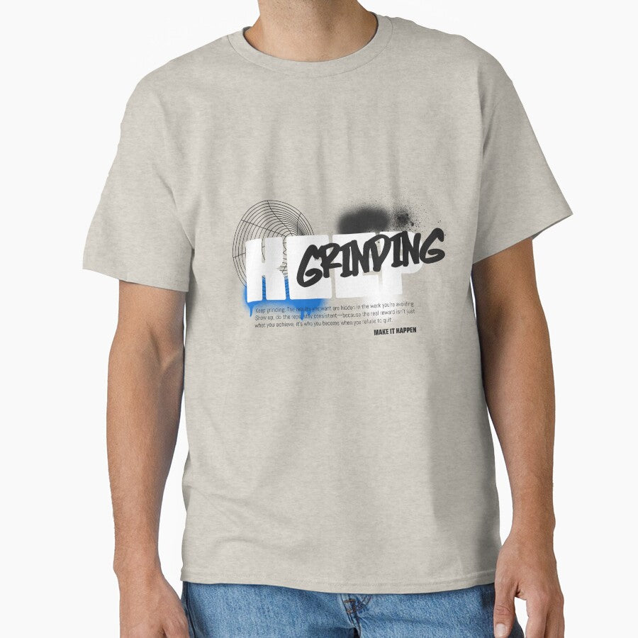 Keep Grinding by Dichotomy Apparel T-Shirts, Hoodie, Sweatshirt | BlankRebels.com (Image 1)