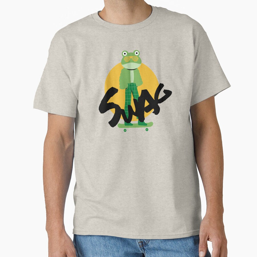 FROG ON SKATEBOARD DESIGN by Ausububu T-Shirts, Hoodie, Sweatshirt | BlankRebels.com (Image 1)