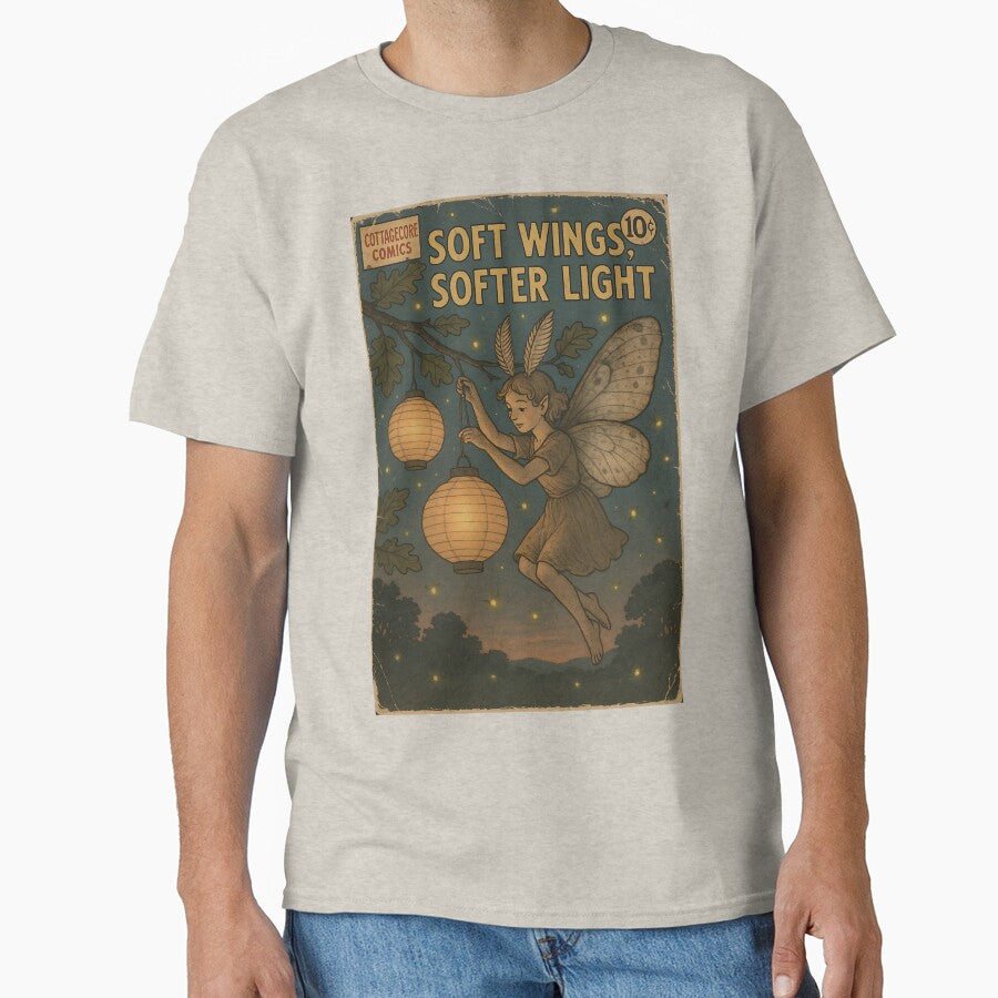 Nostalgic Cottagecore: Soft Wings Softer Light T-Shirts, Hoodie, Sweatshirt