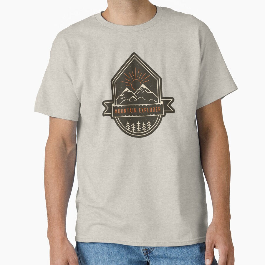 MOUNTAIN EXPLORER Vintage Label by roocky T-Shirts, Hoodie, Sweatshirt | BlankRebels.com (Image 1)