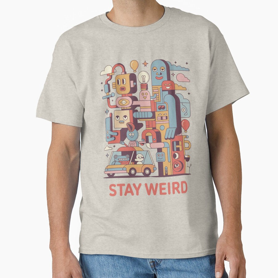 Stay weird by 123ks T-Shirts, Hoodie, Sweatshirt | BlankRebels.com (Image 1)
