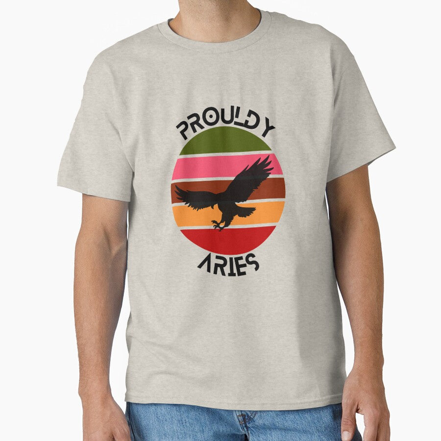 Retro Aries horoscope by Fermart T-Shirts, Hoodie, Sweatshirt | BlankRebels.com (Image 1)