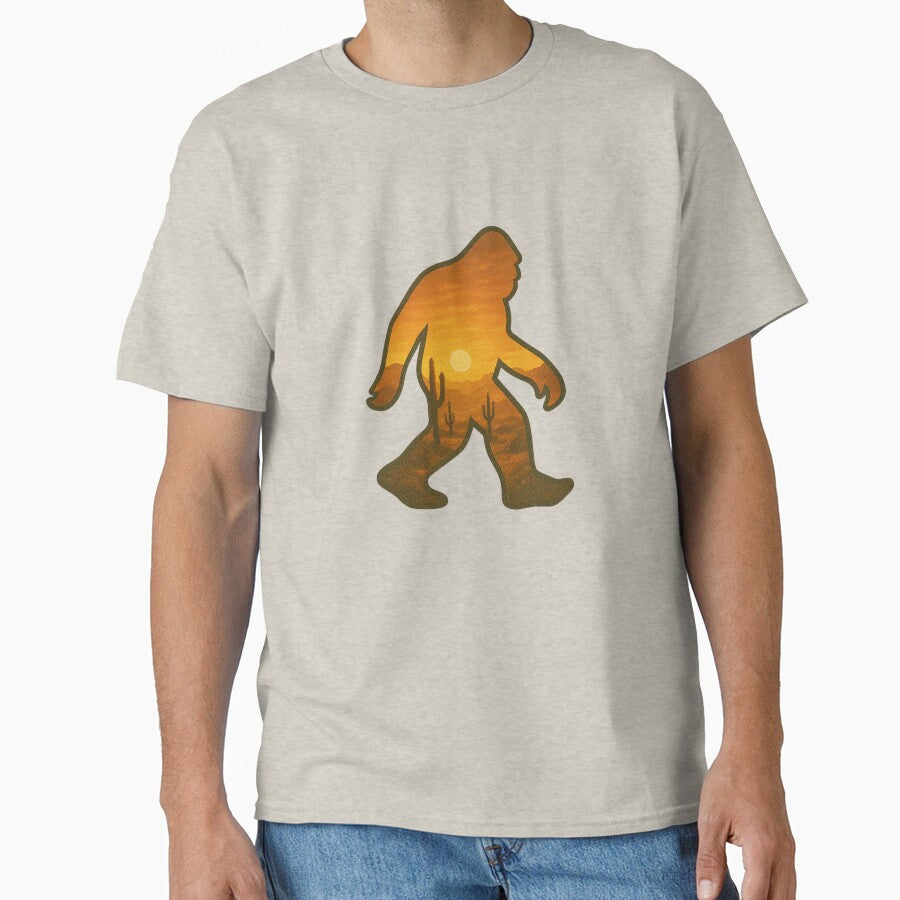 Desert Bigfoot by Planetporridge T-Shirts, Hoodie, Sweatshirt | BlankRebels.com (Image 1)