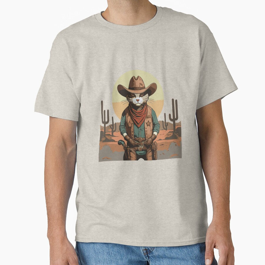 Cowboy Cat by Feline Rockstars T-Shirts, Hoodie, Sweatshirt | BlankRebels.com (Image 1)