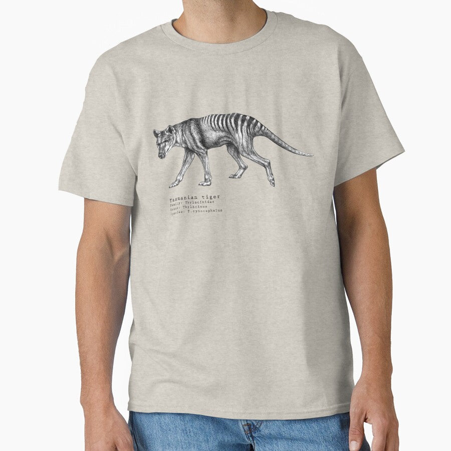 Tasmanian tiger by Danelle Vierkant T-Shirts, Hoodie, Sweatshirt | BlankRebels.com (Image 1)