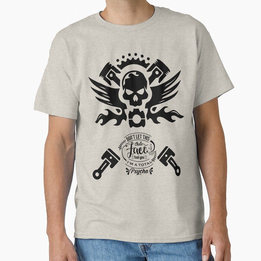 Skull face by RonelM T-Shirts, Hoodie, Sweatshirt | BlankRebels.com (Image 1)