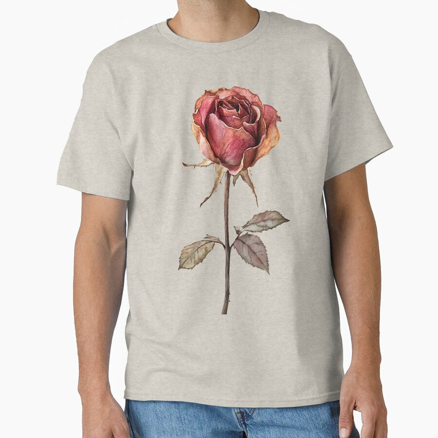 Dark Academia Dried Rose by bapupa T-Shirts, Hoodie, Sweatshirt | BlankRebels.com (Image 1)