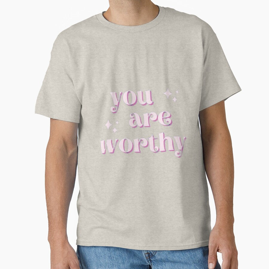 You Are Worthy by Funaro T-Shirts, Hoodie, Sweatshirt | BlankRebels.com (Image 1)