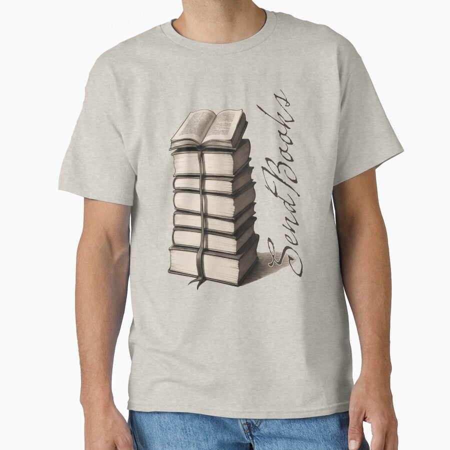 Send Books by LionAround T-Shirts, Hoodie, Sweatshirt | BlankRebels.com (Image 1)