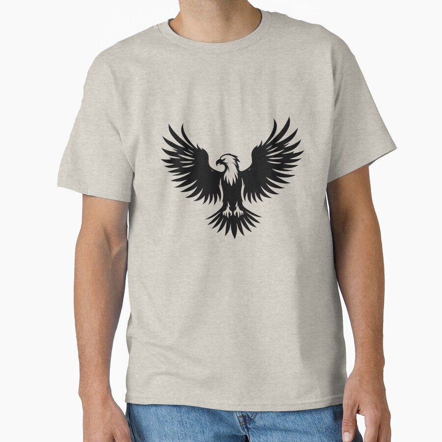 Eagle Silhoutte| Wild Animals | Silhoutte Animals by SnuggleSafari T-Shirts, Hoodie, Sweatshirt | BlankRebels.com (Image 1)