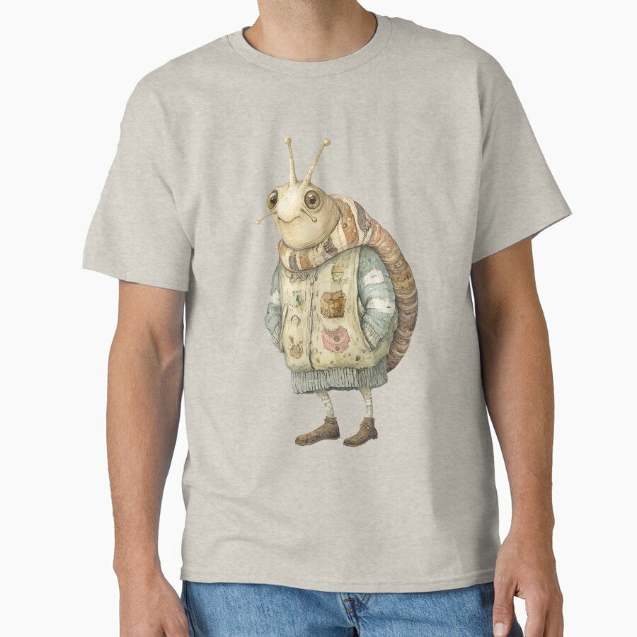 Cozy Cottagecore Snail by bapupa T-Shirts, Hoodie, Sweatshirt | BlankRebels.com (Image 1)