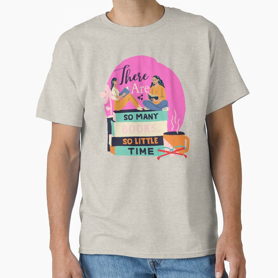 Magenta There are so many books so little time by Dollfacedesign T-Shirts, Hoodie, Sweatshirt | BlankRebels.com (Image 1)