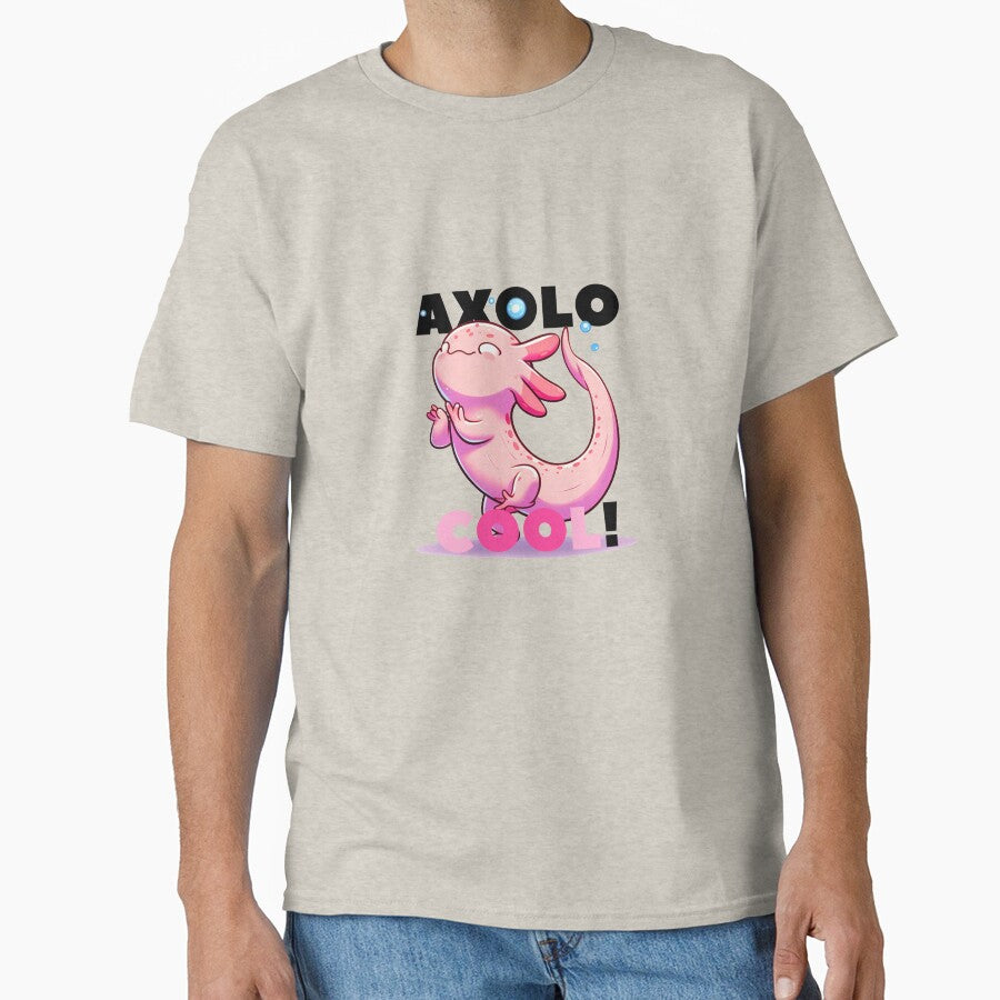 Cute Axolotl Applauding Axolo Cool by Mr Pyuku T-Shirts, Hoodie, Sweatshirt | BlankRebels.com (Image 1)