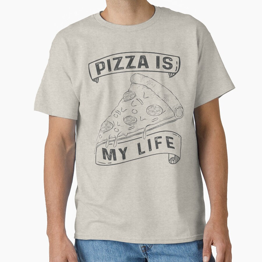 Pizza Is My Life - Pizza Lovers by bdmart33 T-Shirts, Hoodie, Sweatshirt | BlankRebels.com (Image 1)
