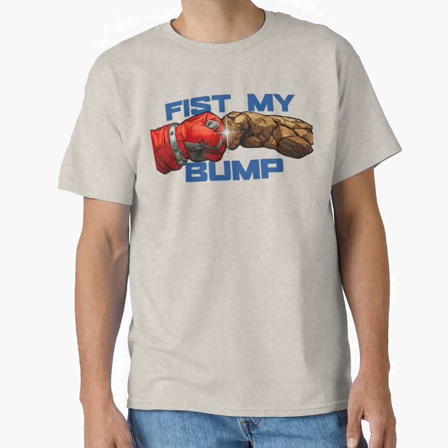 Fist My Bump Project Hail Mary Rocky Sci-Fi Alien Classic T-Shirt by lardove