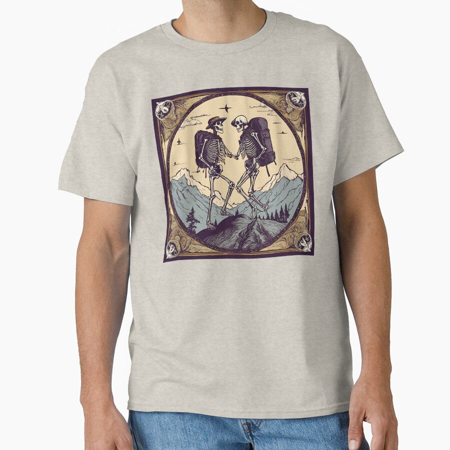 Backpacking skeletons by FitEnvy T-Shirts, Hoodie, Sweatshirt | BlankRebels.com (Image 1)