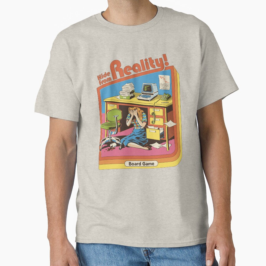 Hide From Reality by Steven Rhodes T-Shirts, Hoodie, Sweatshirt | BlankRebels.com (Image 1)