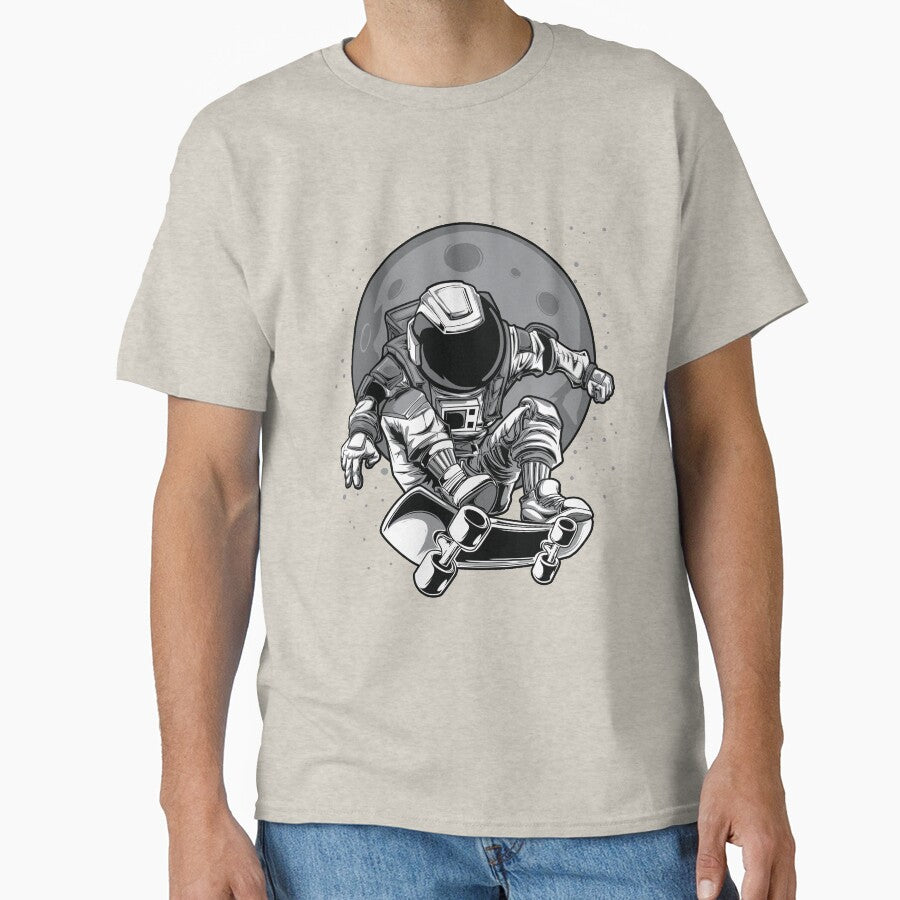 Astronaut Skater by SiddharthaMoon T-Shirts, Hoodie, Sweatshirt | BlankRebels.com (Image 1)