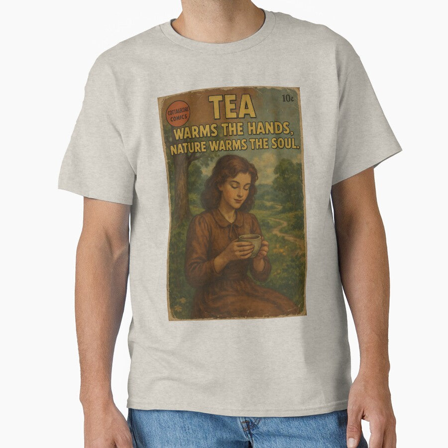 Cottagecore Aesthetic: Warming Hands and Soul by bapupa T-Shirts, Hoodie, Sweatshirt | BlankRebels.com (Image 1)