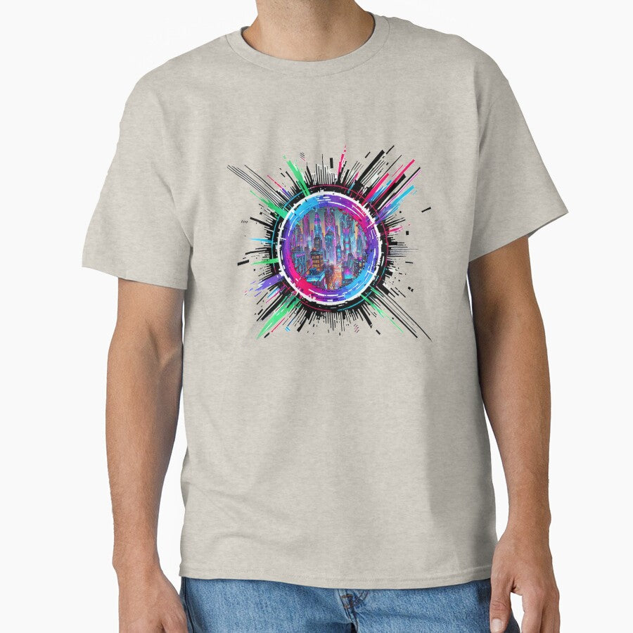 MonoChroma Glitch Collection - Cyberpunk by MonoChromaStore T-Shirts, Hoodie, Sweatshirt | BlankRebels.com (Image 1)