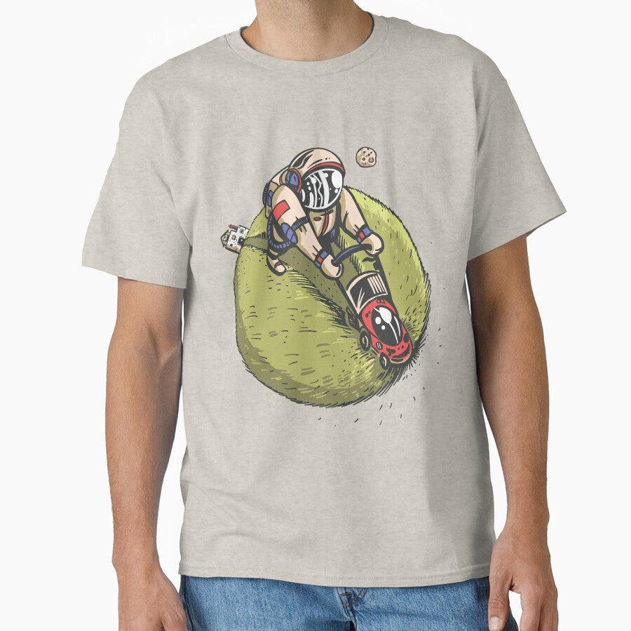 Astronaut In The Moon by monica1059 T-Shirts, Hoodie, Sweatshirt | BlankRebels.com (Image 1)