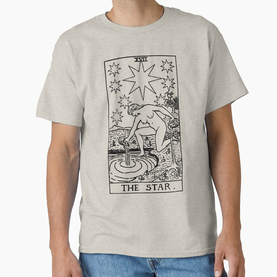Tarot Card - Star by isstgeschichte T-Shirts, Hoodie, Sweatshirt | BlankRebels.com (Image 1)