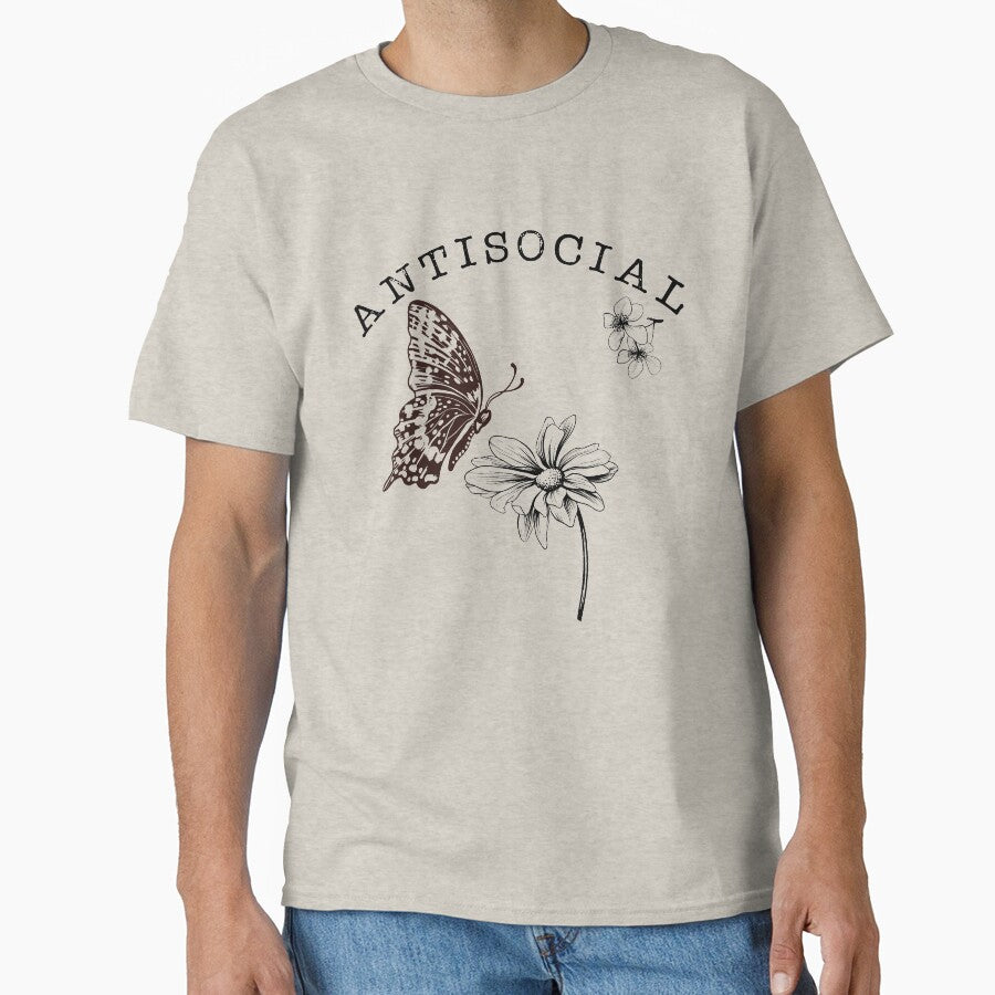 Antisocial Butterly by Katey1285 T-Shirts, Hoodie, Sweatshirt | BlankRebels.com (Image 1)