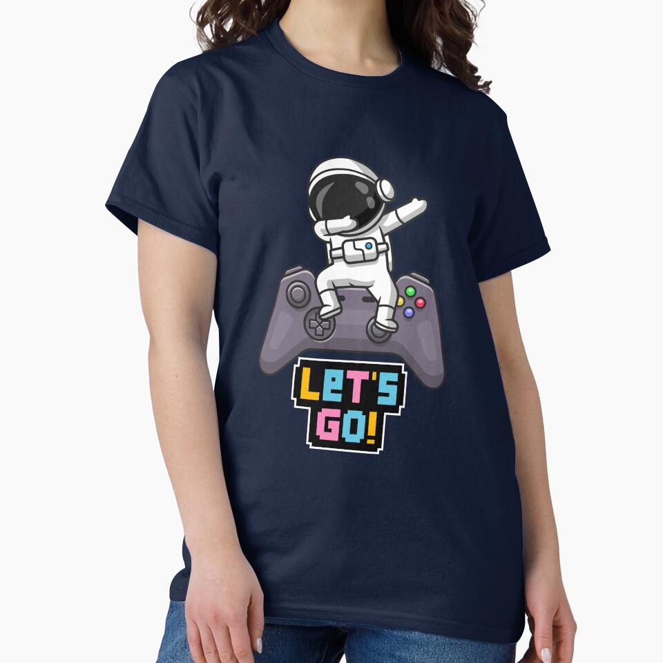 Let's go gaming , gaming life by Adilessayeh T-Shirts, Hoodie, Sweatshirt | BlankRebels.com (Image 2)