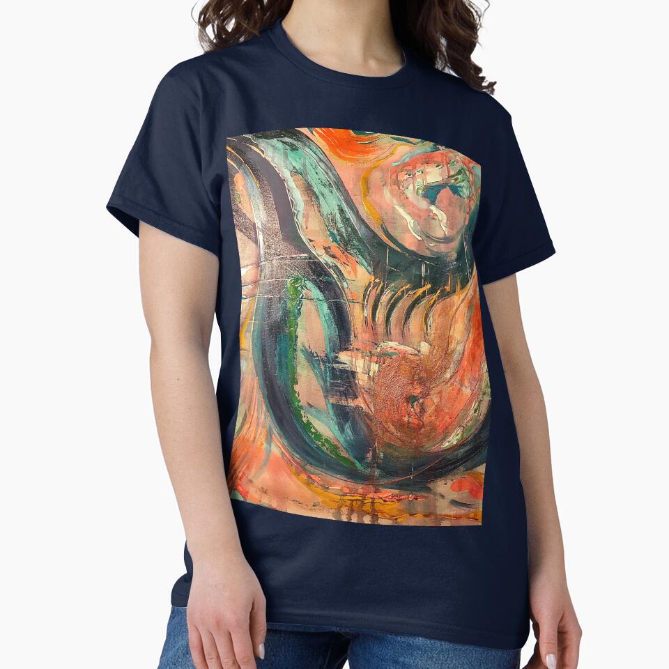 Making Waves Abstract Art Piece by Chelebelle T-Shirts, Hoodie, Sweatshirt | BlankRebels.com (Image 2)