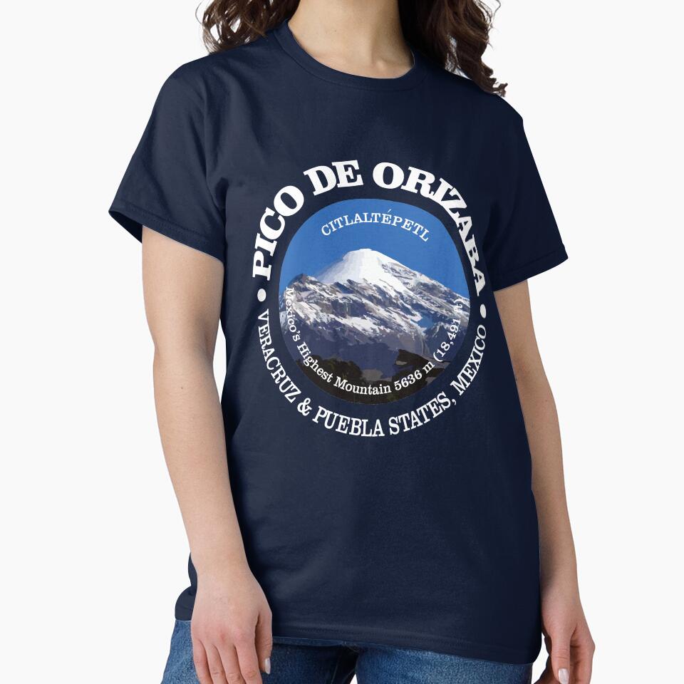 Pico de Orizaba "Citlaltepetl" (P) by curranmorgan T-Shirts, Hoodie, Sweatshirt | BlankRebels.com (Image 2)