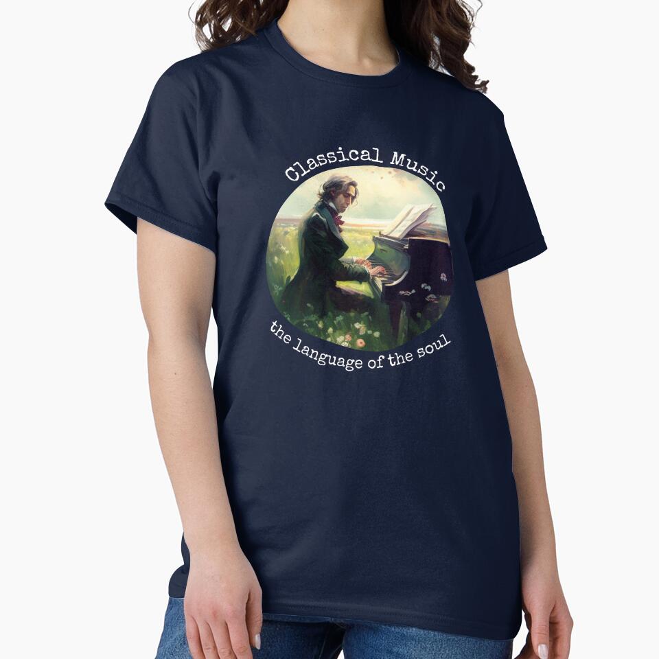 Classical Music - the language of the soul by PlantDemia T-Shirts, Hoodie, Sweatshirt | BlankRebels.com (Image 2)