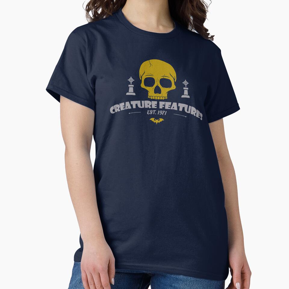 Creature Features Skull by CreatureStore T-Shirts, Hoodie, Sweatshirt | BlankRebels.com (Image 2)