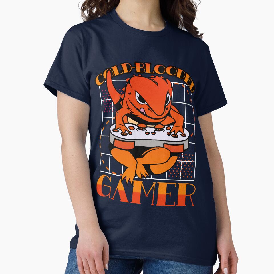 Bearded dragon Gamer by omgsavariya T-Shirts, Hoodie, Sweatshirt | BlankRebels.com (Image 2)