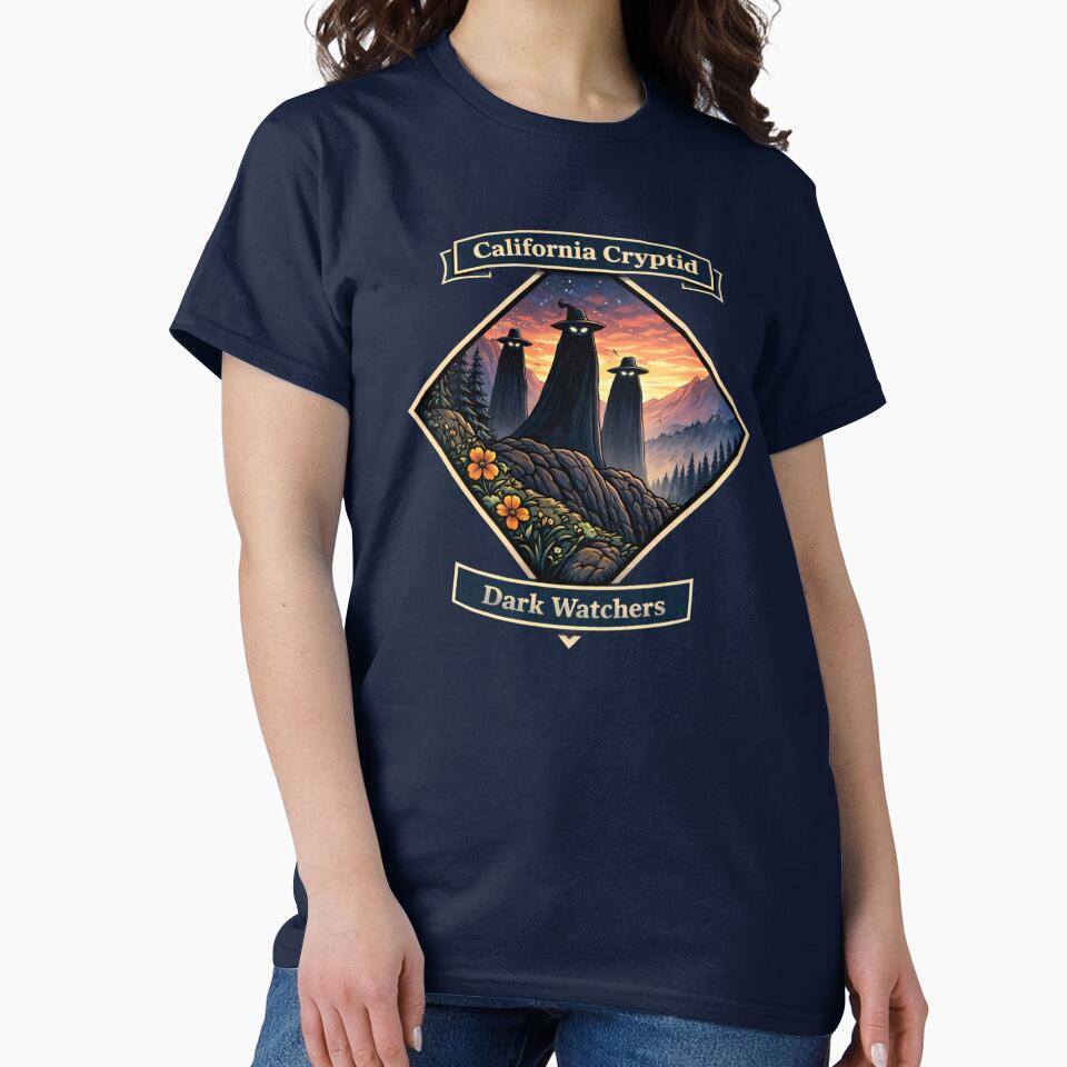 California Cryptid Dark Watchers by Planetporridge T-Shirts, Hoodie, Sweatshirt | BlankRebels.com (Image 2)