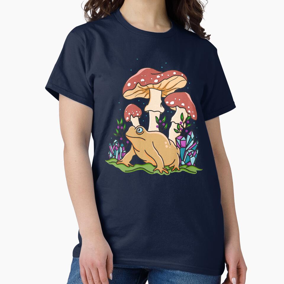 Mushroom and Toad by Kimprut T-Shirts, Hoodie, Sweatshirt | BlankRebels.com (Image 2)