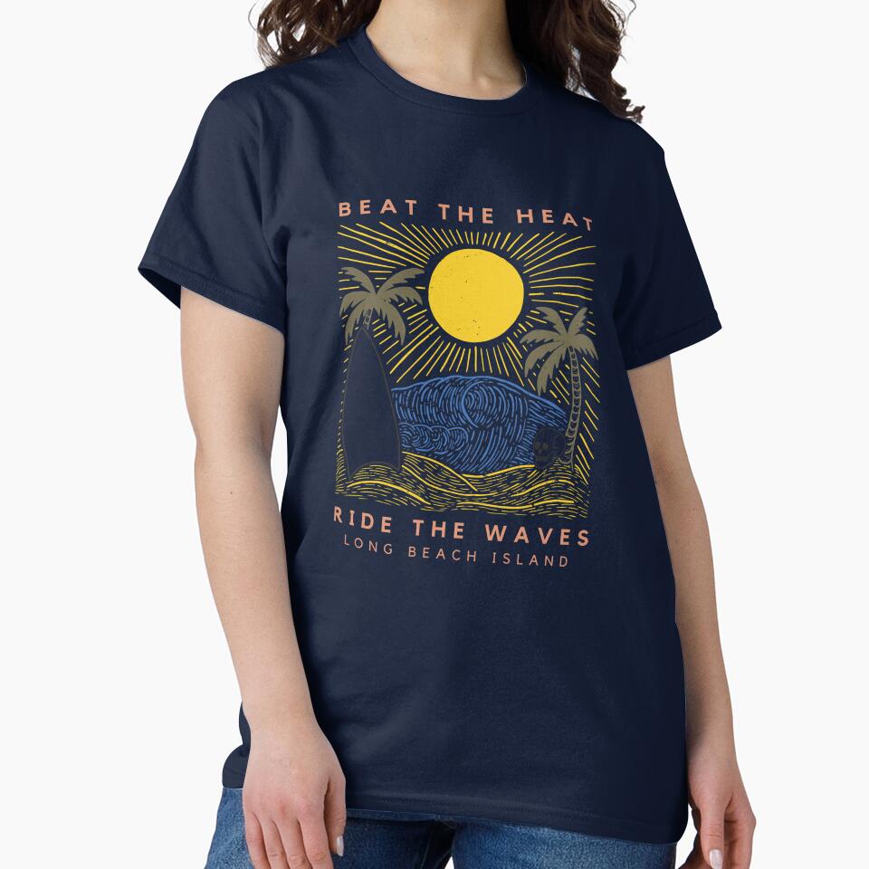 Long Beach Island Beat The Heat by FrescoNat T-Shirts, Hoodie, Sweatshirt | BlankRebels.com (Image 2)