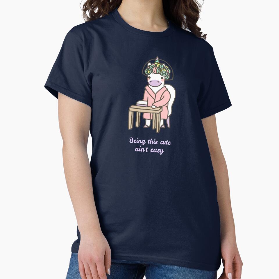 Being This Cute Ain't Easy by FitFabFunny T-Shirts, Hoodie, Sweatshirt | BlankRebels.com (Image 2)