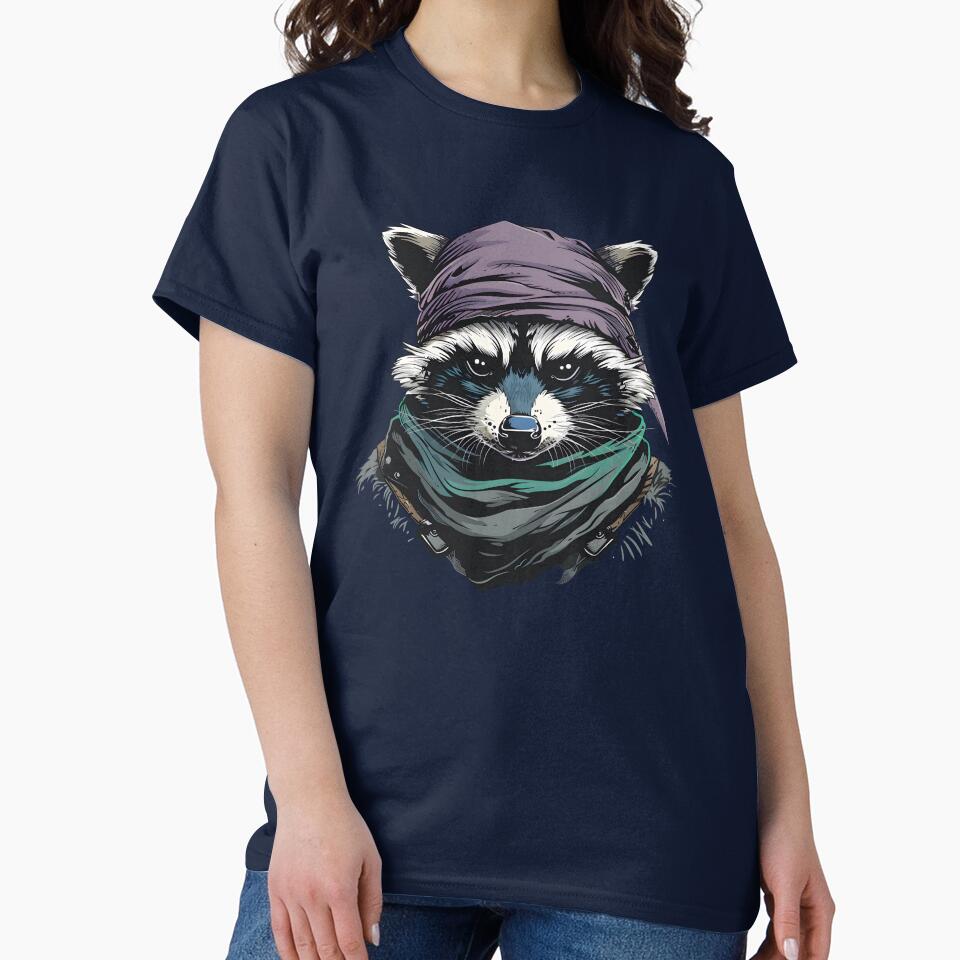 bandit raccoon by xiao xuans T-Shirts, Hoodie, Sweatshirt | BlankRebels.com (Image 2)