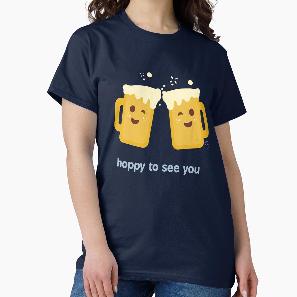 Foodie Buddies - Hoppy to See You by zacrizy T-Shirts, Hoodie, Sweatshirt | BlankRebels.com (Image 2)