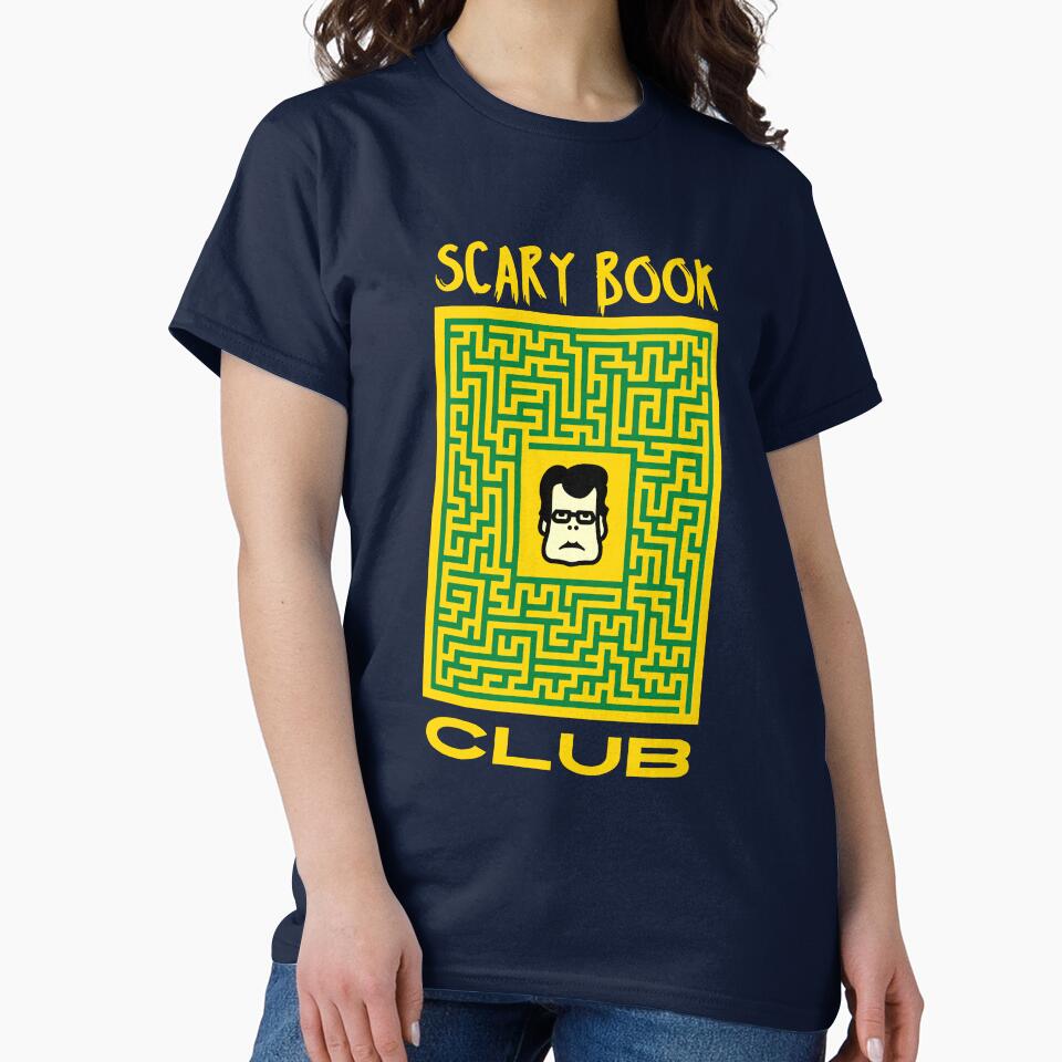 Scary Book Club by AMERICANCHEEZ T-Shirts, Hoodie, Sweatshirt | BlankRebels.com (Image 2)