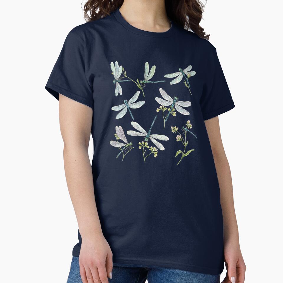 Dragonflies by MargLandmeter T-Shirts, Hoodie, Sweatshirt | BlankRebels.com (Image 2)