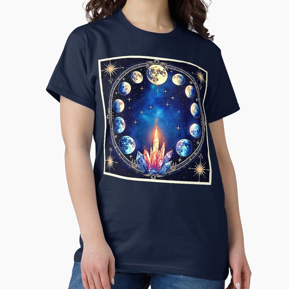 Moon Phases Crystal Cosmos by Health And Fitness Posts e-Store T-Shirts, Hoodie, Sweatshirt | BlankRebels.com (Image 2)