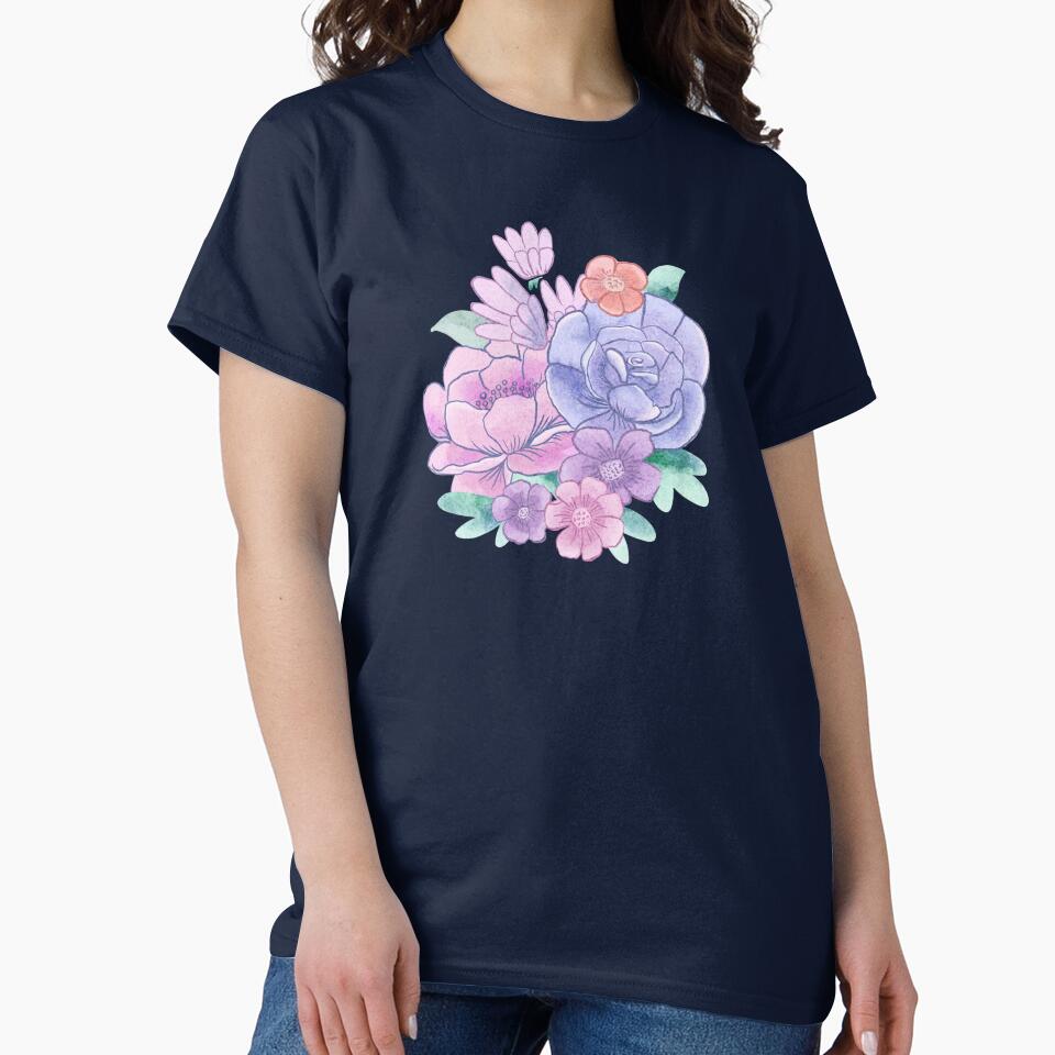 90s Floral Overload by latheandquill T-Shirts, Hoodie, Sweatshirt | BlankRebels.com (Image 2)