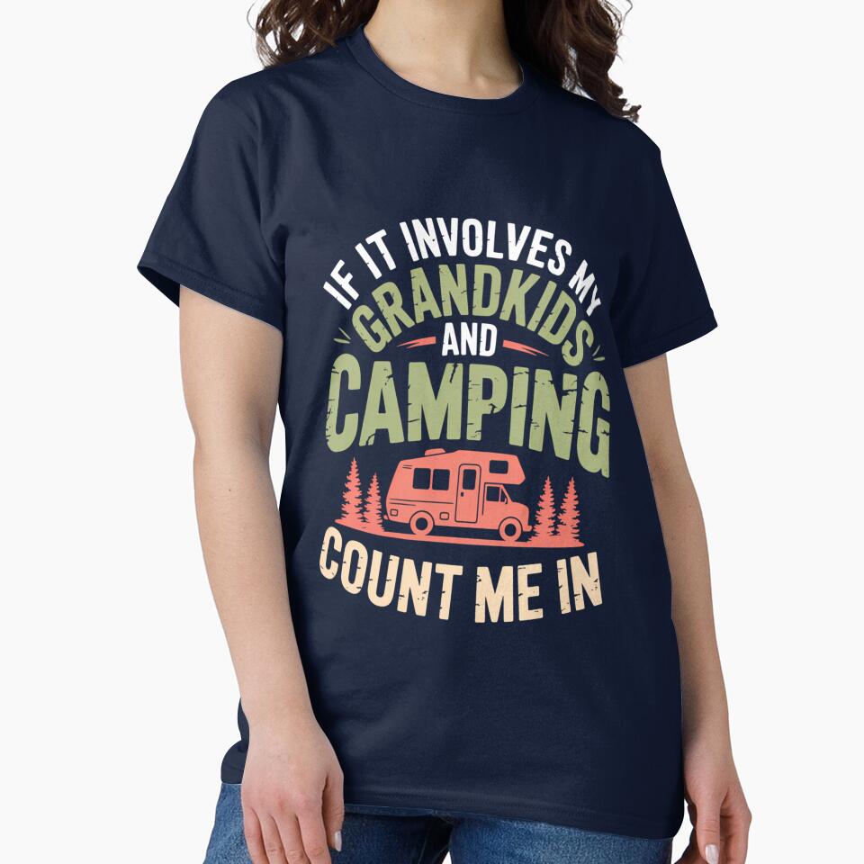 Camping Grandma Grandpa Funny by gourpmerzihd T-Shirts, Hoodie, Sweatshirt | BlankRebels.com (Image 2)