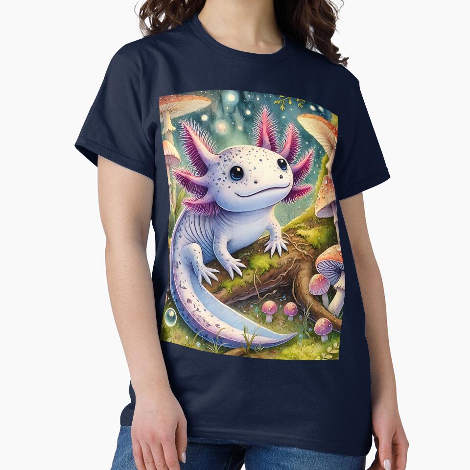 Axolotl Art #179 | Axolotl Lovers by ksgraphics222 T-Shirts, Hoodie, Sweatshirt | BlankRebels.com (Image 2)