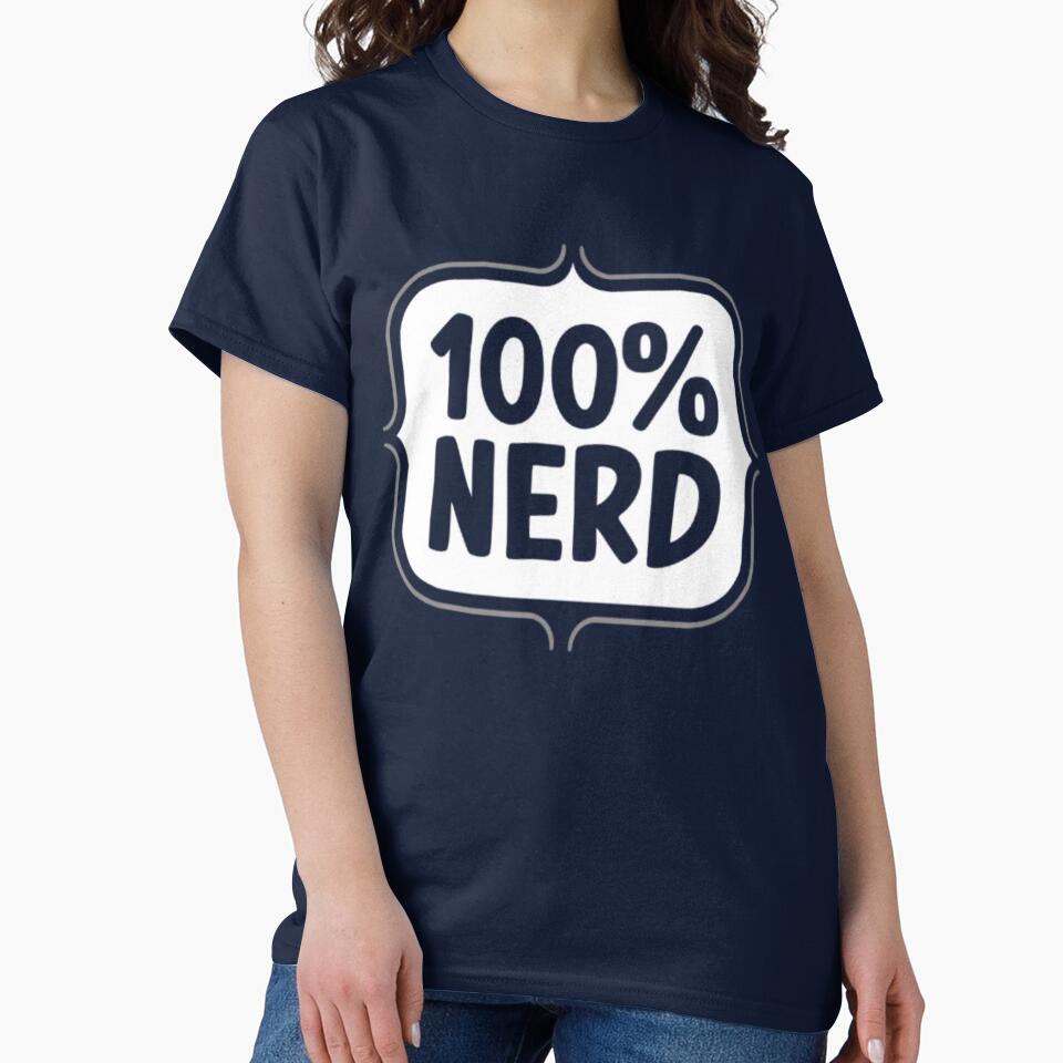 100% NERD by 123ks T-Shirts, Hoodie, Sweatshirt | BlankRebels.com (Image 2)
