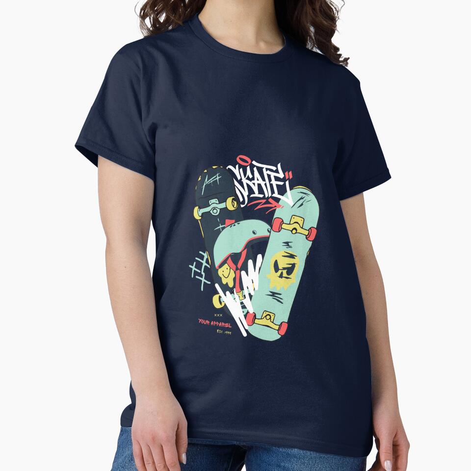 skateboard by RosyCorner T-Shirts, Hoodie, Sweatshirt | BlankRebels.com (Image 2)