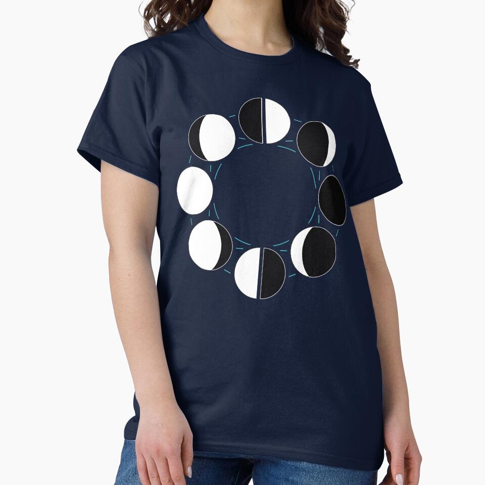 Moon Phases - Zip Hoodie Special by Vianki T-Shirts, Sweatshirt | BlankRebels.com (Image 2)