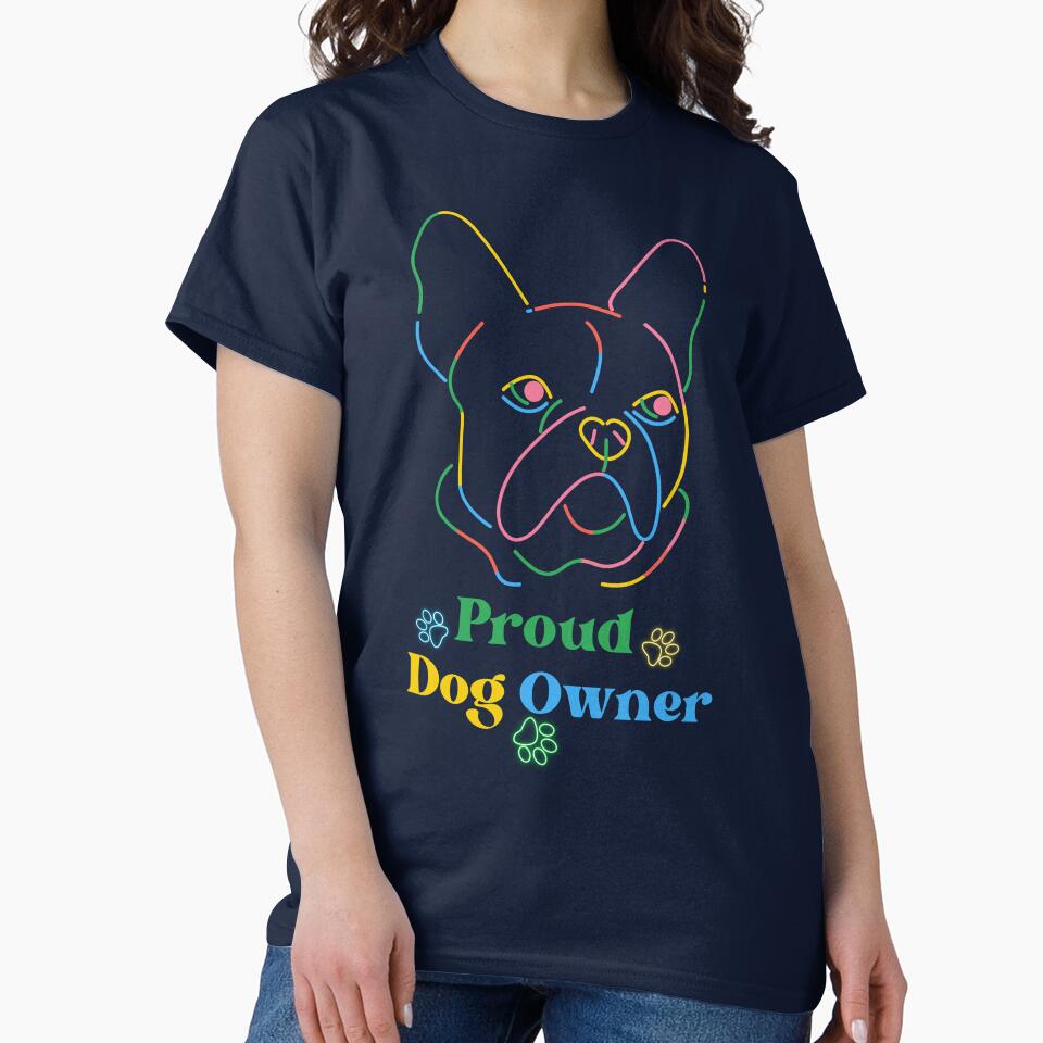 Proud Dog Owner Illustrated Digital Design by mangaworldart T-Shirts, Hoodie, Sweatshirt | BlankRebels.com (Image 2)